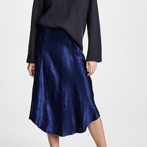 Vince Blue Midi Skirt - XS